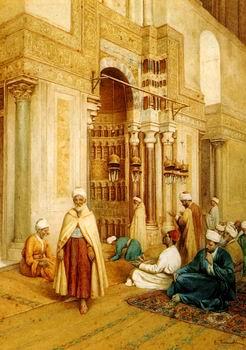 unknow artist Arab or Arabic people and life. Orientalism oil paintings  529 oil painting image